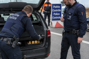 Les autorités belges saisissent plus de 5 kilos d’or cachés dans une voiture à Anvers
