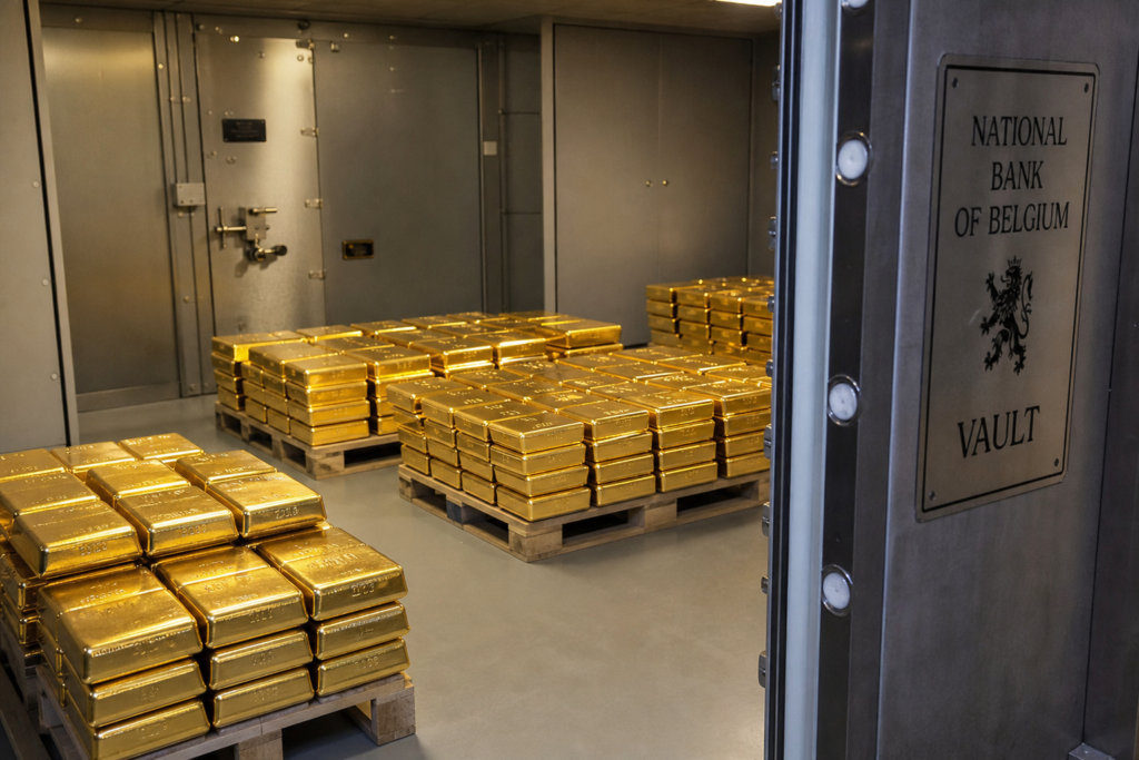 La Belgique laisse ses 227 tonnes d’or à l’abri des crises budgétaires La Belgique laisse ses 227 tonnes d’or à l’abri des crises budgétaires