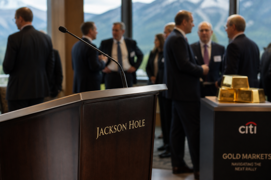 Citi avertit que le rallye de l’or reste suspendu à Jackson Hole