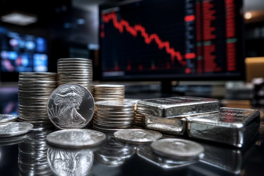 Le cours de l’argent corrige sous 67 dollars et vise le test des 63,30 dollars Le cours de l’argent corrige sous 67 dollars et vise le test des 63,30 dollars