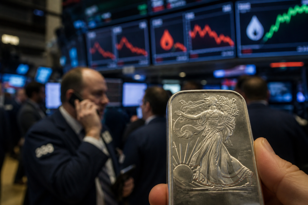 L’argent recule à 63,80 dollars sous la pression des tensions énergétiques L’argent recule à 63,80 dollars sous la pression des tensions énergétiques