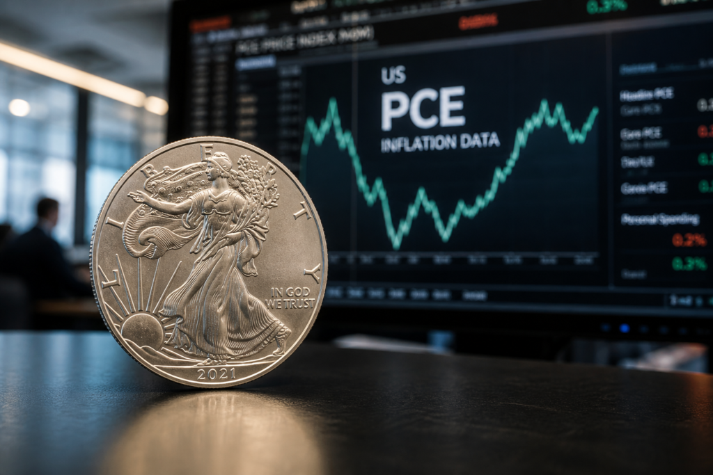 Le cours de l’argent dépasse 69 dollars avant le test de l’inflation PCE américaine