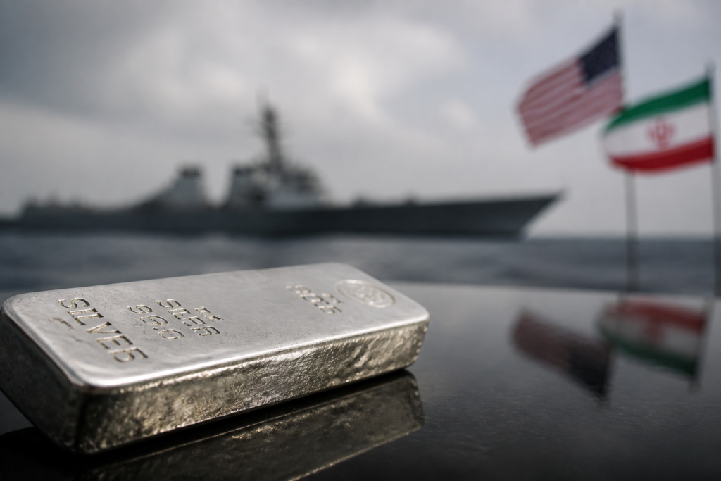 Le cours de l’argent recule à 65,50 dollars face aux tensions États-Unis-Iran