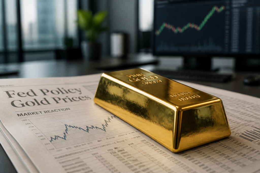 L’or teste les 4 350 dollars mais reste freiné par la Fed