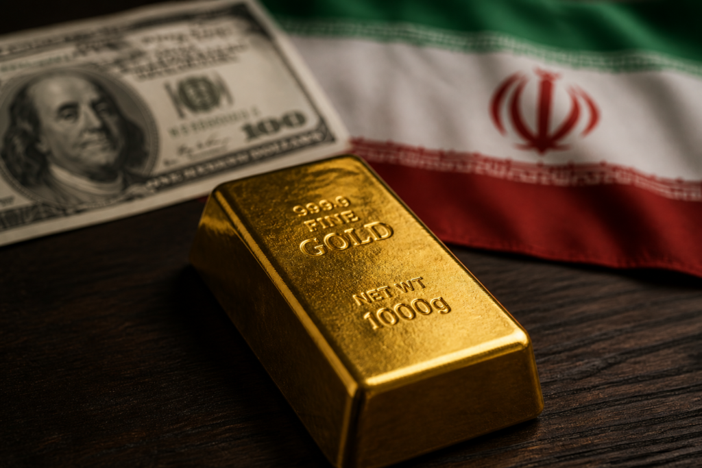 Le dollar et les tensions avec l’Iran menacent le seuil des 4 100 dollars pour l’or Le dollar et les tensions avec l’Iran menacent le seuil des 4 100 dollars pour l’or