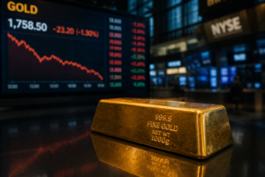 L’or repasse sous 4 400 dollars face aux paris de hausse des taux de la Fed L’or repasse sous 4 400 dollars face aux paris de hausse des taux de la Fed