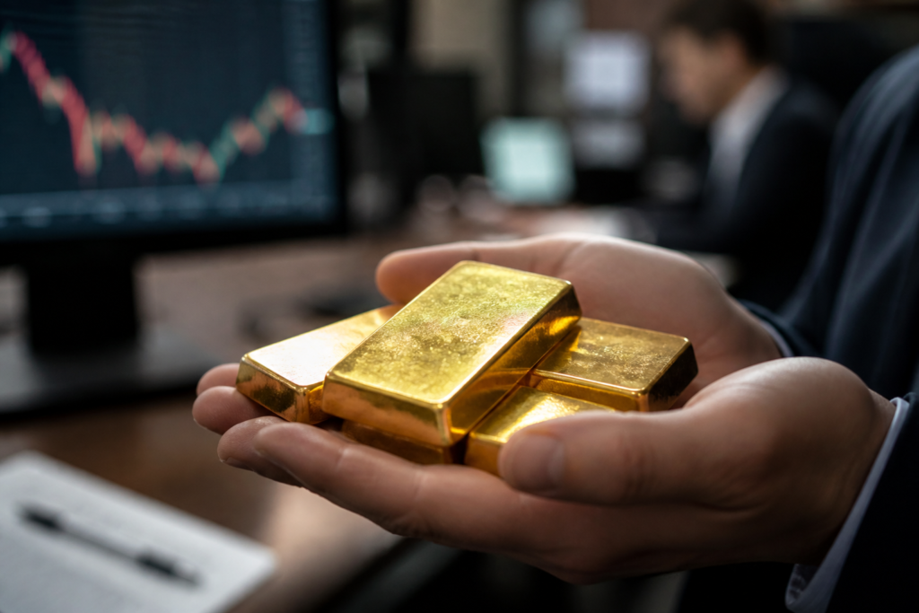 Les investisseurs misent sur l’or physique pendant que les ETF vacillent Les investisseurs misent sur l’or physique pendant que les ETF vacillent