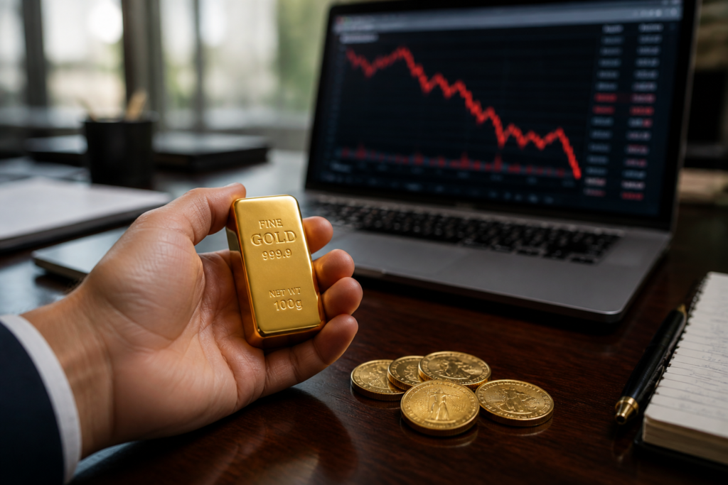 Faut-il encore acheter de l’or quand il chute en pleine crise ? Faut-il encore acheter de l’or quand il chute en pleine crise ?