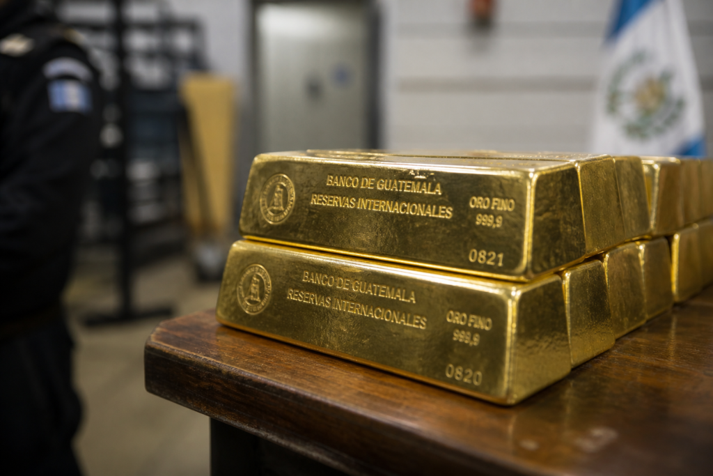 Le Guatemala achète 2 tonnes d’or et renforce ses réserves nationales