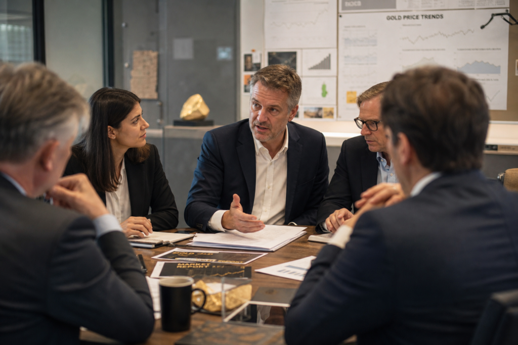 Les investisseurs jugent les mines d’or à leurs décisions de capital Les investisseurs jugent les mines d’or à leurs décisions de capital