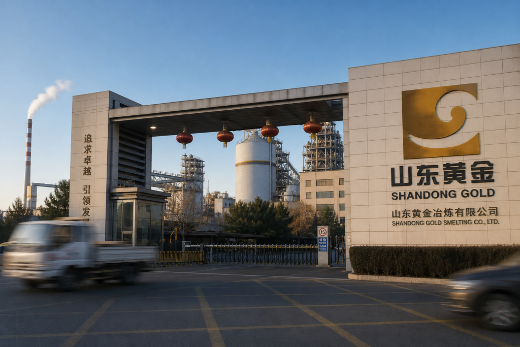 La LBMA suspend Shandong Gold Smelting de ses listes de livraison La LBMA suspend Shandong Gold Smelting de ses listes de livraison