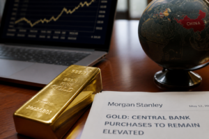 Morgan Stanley voit l’or dépasser 5.000 dollars l’once en 2027
