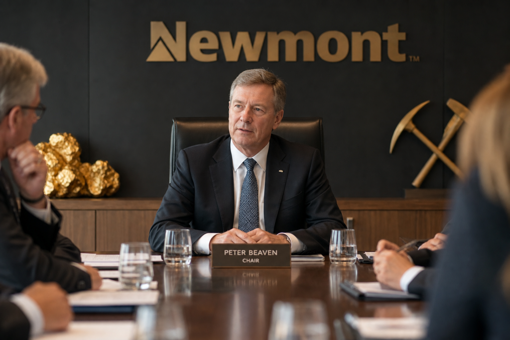 Newmont nomme Peter Beaven à son conseil d’administration