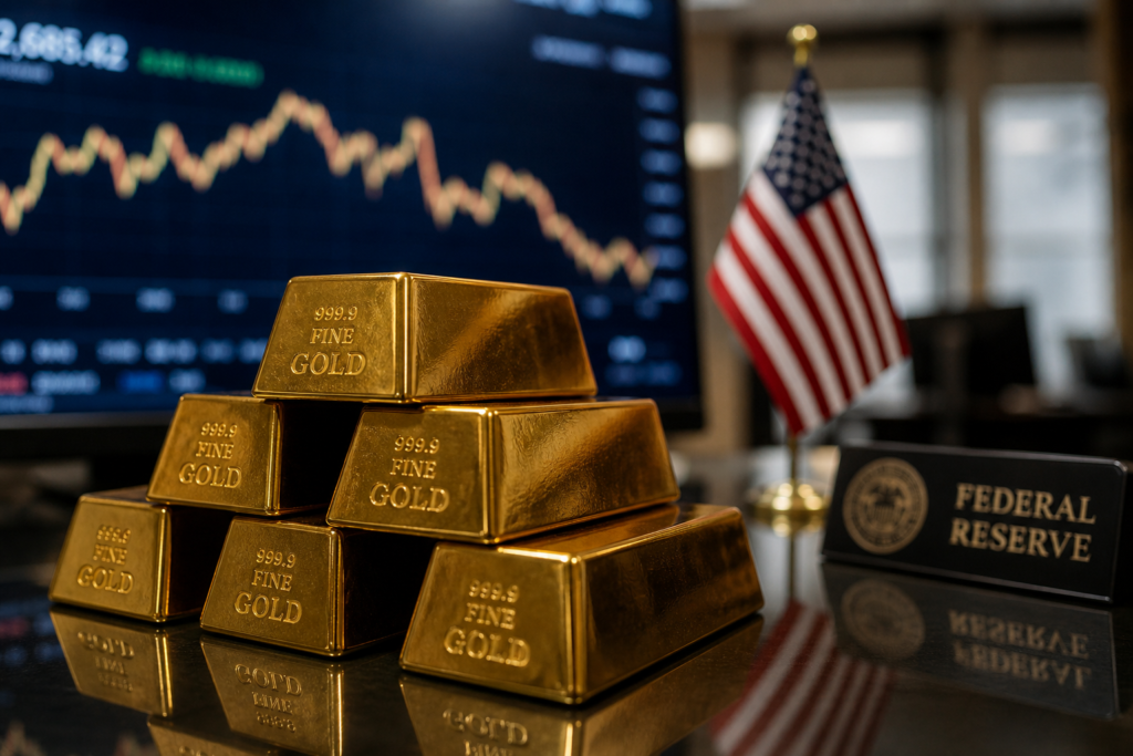 L’or grimpe à 4 376,82 dollars alors que le pari d’une hausse des taux de la Fed tombe à 31 % L’or grimpe à 4 376,82 dollars alors que le pari d’une hausse des taux de la Fed tombe à 31 %