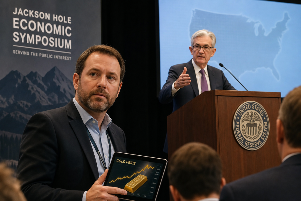 L’or se fige à 4 600 dollars avant Jackson Hole, la Fed rouvre la porte à une hausse des taux