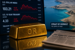 L’or cale sous 4 350 dollars avant les minutes de la Fed et sous la pression d’Ormuz