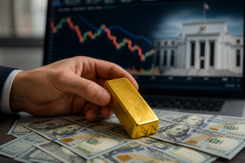 Le dollar fait chuter l’or sous 4 400 dollars l’once Le dollar fait chuter l’or sous 4 400 dollars l’once