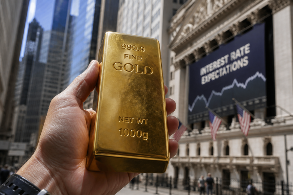 L’or file vers sa meilleure semaine de 2026 grâce au recul des anticipations de taux L’or file vers sa meilleure semaine de 2026 grâce au recul des anticipations de taux