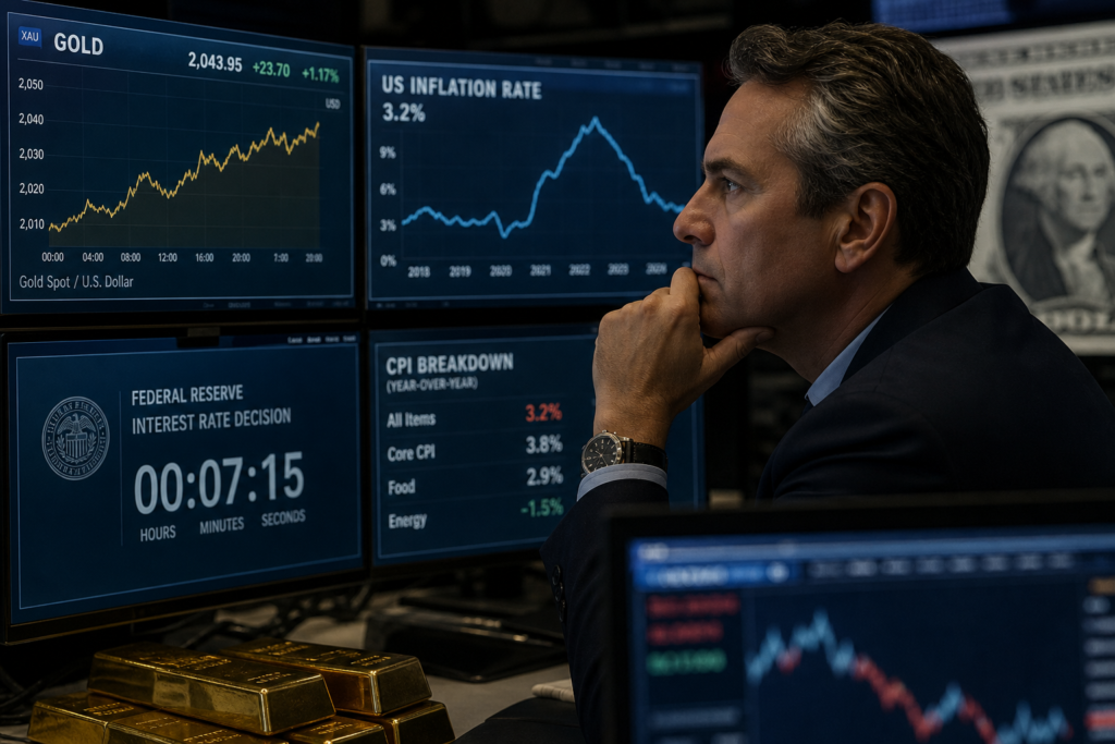 L’or marque une pause avant le verdict de l’inflation américaine L’or marque une pause avant le verdict de l’inflation américaine