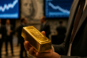L’or grimpe à son plus haut niveau depuis mai avec le repli du dollar