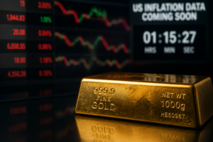 L’or recule avant les chiffres de l’inflation américaine