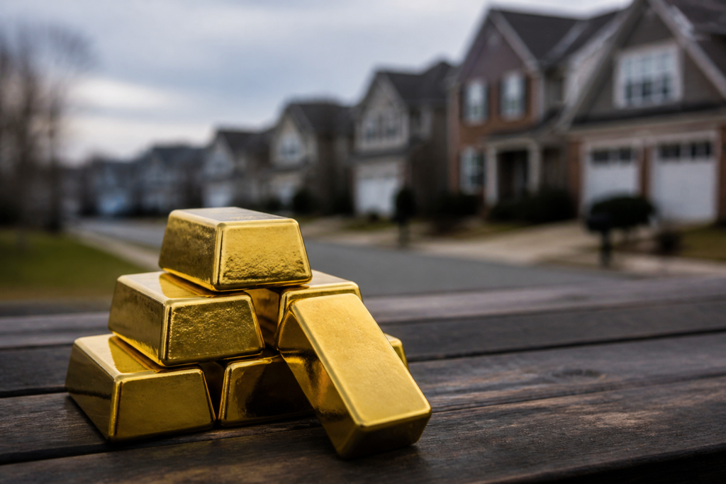 L’or conserve son statut de refuge face au recul de l’immobilier américain