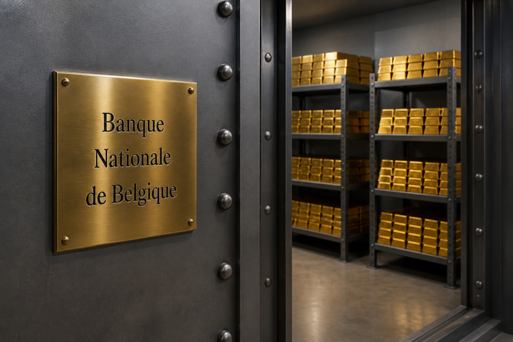 Les banques centrales gardent leur or dans quelques coffres stratégiques
