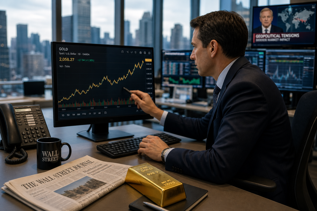 Un stratège de Wall Street mise sur l’or face aux incertitudes