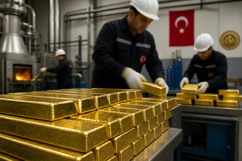 La Turquie vend son or pendant que la Chine accumule La Turquie vend son or pendant que la Chine accumule