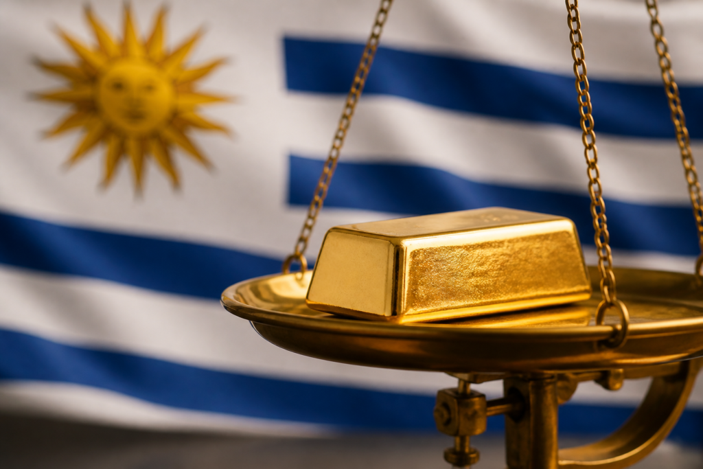 L’Uruguay achète une tonne d’or et intrigue les marchés L’Uruguay achète une tonne d’or et intrigue les marchés