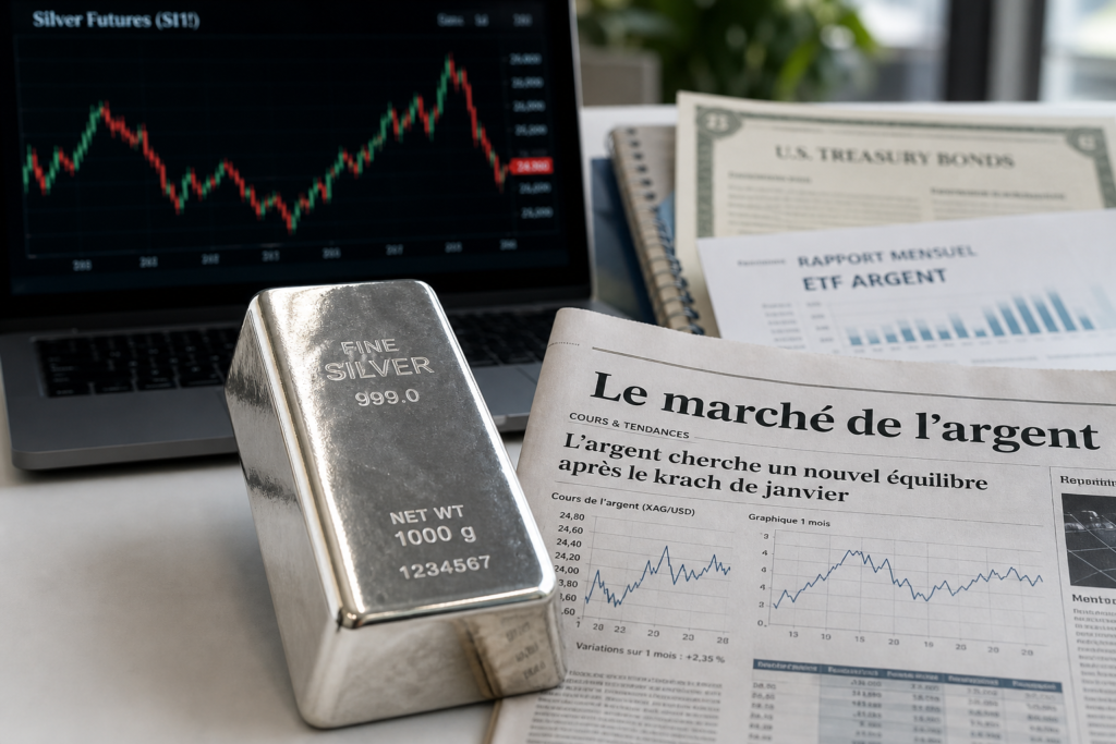 L’argent cherche un nouvel équilibre après le krach de janvier L’argent cherche un nouvel équilibre après le krach de janvier