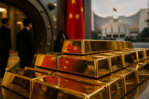 La Chine achète encore 20 tonnes d’or et aligne 21 mois d’accumulation