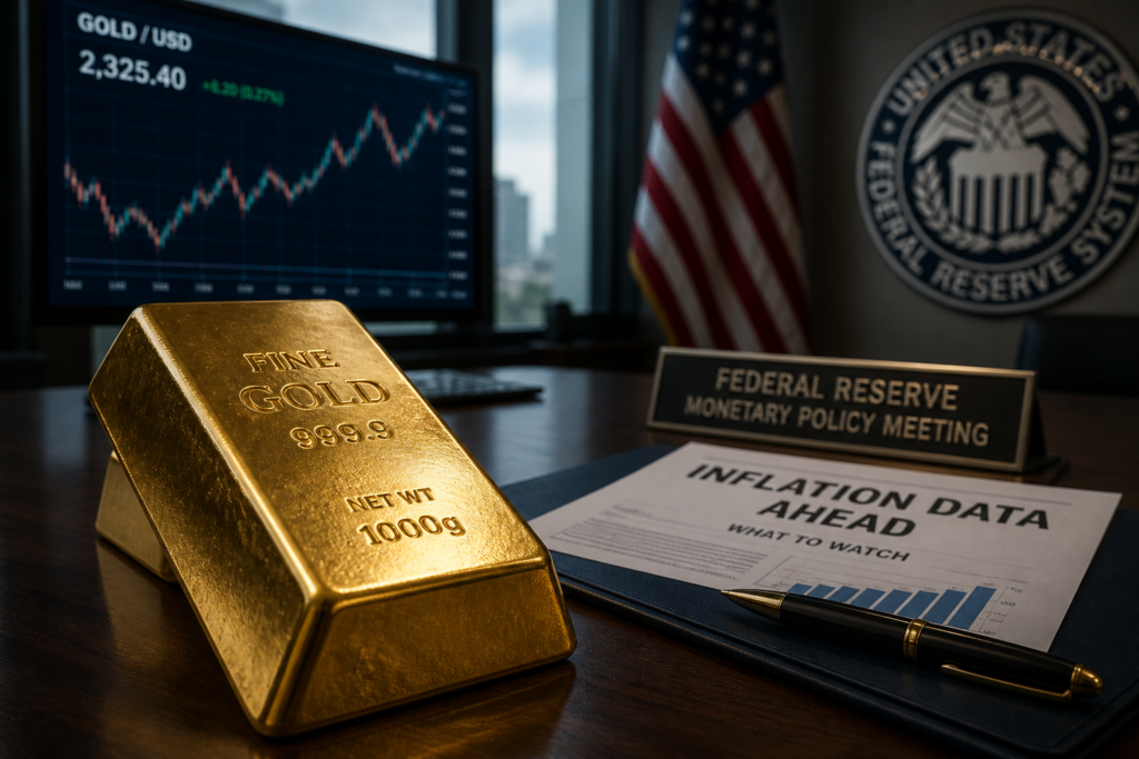 Le cours de l’or attend l’inflation américaine avant le verdict de la Fed