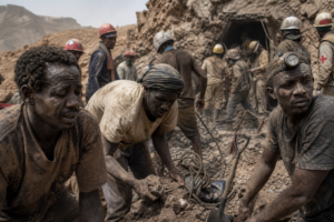 L’effondrement d’une mine d’or au Soudan ferait au moins 82 morts L’effondrement d’une mine d’or au Soudan ferait au moins 82 morts