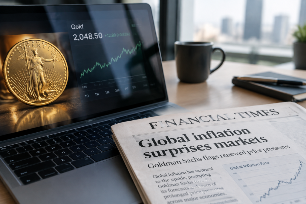 Goldman Sachs signale une surprise dans l’inflation mondiale Goldman Sachs signale une surprise dans l’inflation mondiale