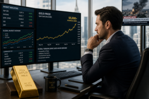 Jefferies verrait trois scénarios capables de porter l’or au-dessus de 5.000 dollars