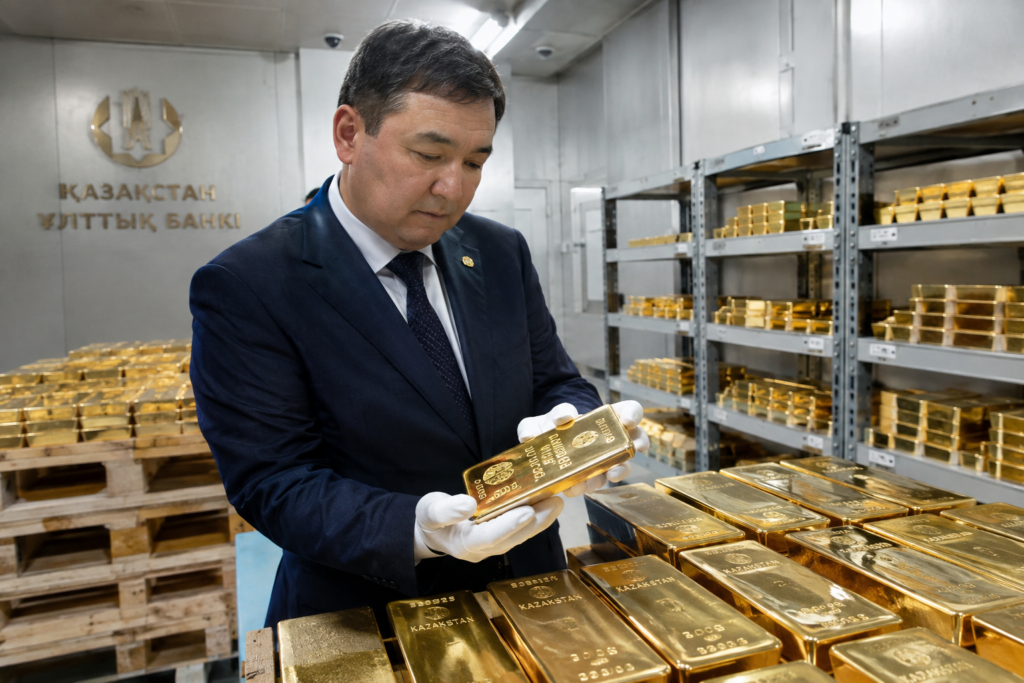 Le Kazakhstan accélère ses achats d’or avec 29 tonnes accumulées depuis იანvier Le Kazakhstan accélère ses achats d’or avec 29 tonnes accumulées depuis იანvier