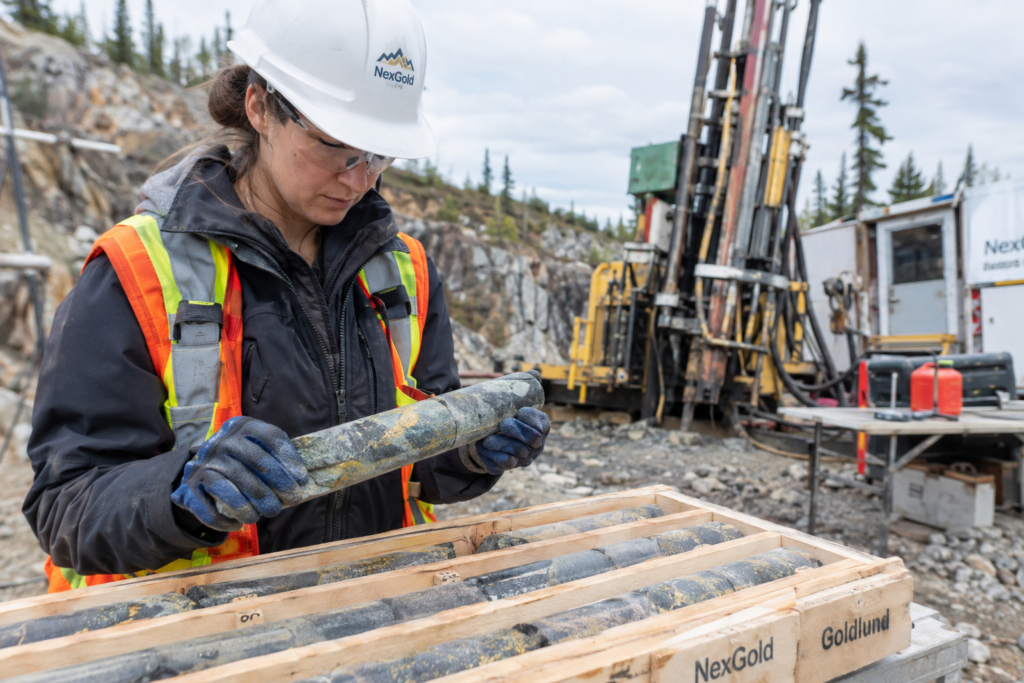 NexGold recoupe 95,70 g/t d’or en Ontario avant la fin de son programme de 35 000 mètres NexGold recoupe 95,70 g/t d’or en Ontario avant la fin de son programme de 35 000 mètres