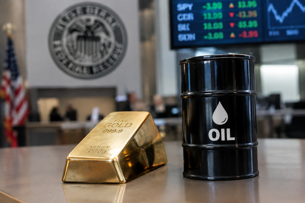 L’or chute sous 4.300 dollars, sous la pression du pétrole et de la Fed