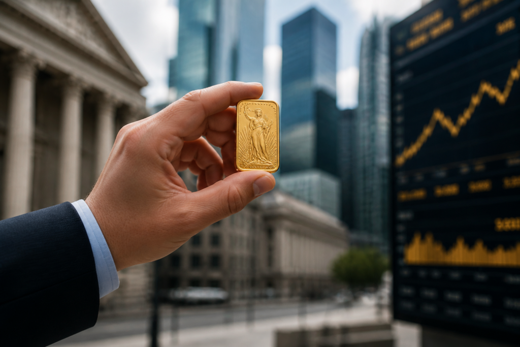 L’or franchit 3 743 euros l’once, soutenu par les achats des banques centrales L’or franchit 3 743 euros l’once, soutenu par les achats des banques centrales