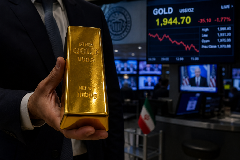 La Fed et l’Iran renvoient l’or sous 4 450 dollars l’once La Fed et l’Iran renvoient l’or sous 4 450 dollars l’once
