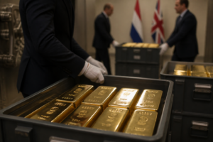 Les Pays-Bas déplacent 86 tonnes d’or vers Londres pour renforcer leurs réserves