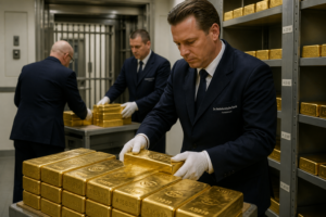 Les Pays-Bas envoient 86 tonnes d’or à Londres pour sécuriser leurs réserves Les Pays-Bas envoient 86 tonnes d’or à Londres pour sécuriser leurs réserves