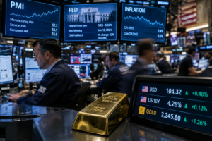 PMI, Fed et inflation américaine : trois rendez-vous qui peuvent faire bouger l’or
