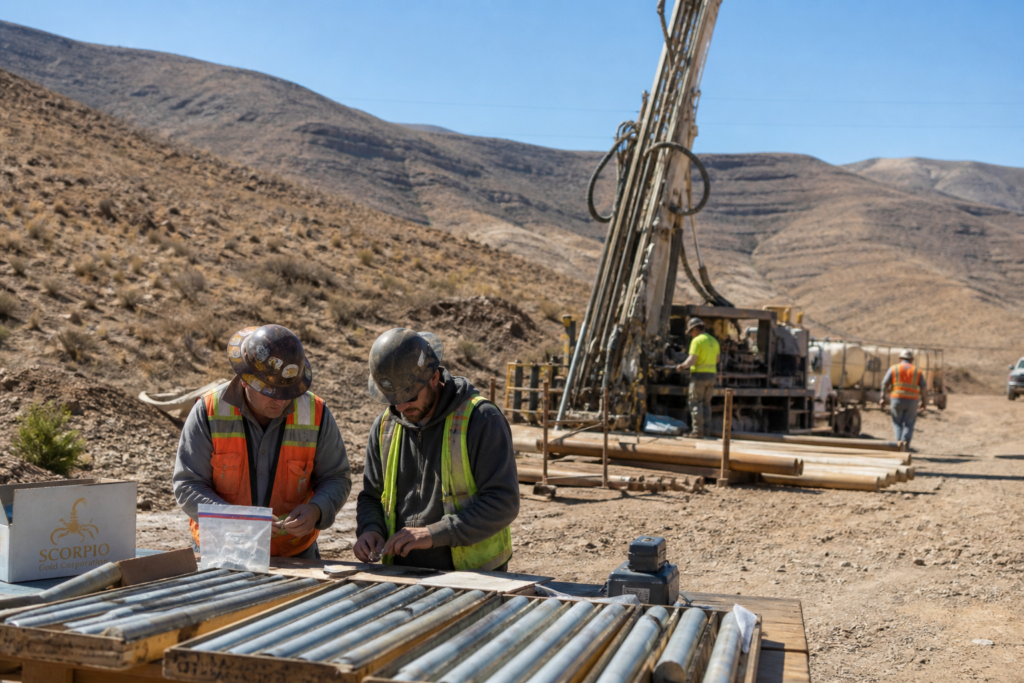 Scorpio Gold publie ses résultats de forage à Manhattan, au Nevada