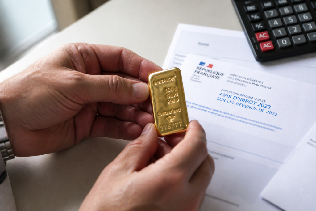 Transmettre des lingots d’or impose de préparer la fiscalité avant la vente