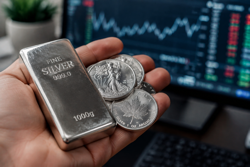 L’argent rebondit vendredi, mais conserve une baisse hebdomadaire de 5,3 % L’argent rebondit vendredi, mais conserve une baisse hebdomadaire de 5,3 %