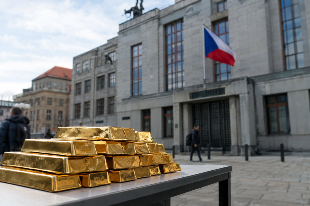 La Banque nationale tchèque enchaîne 42 mois d’achats d’or