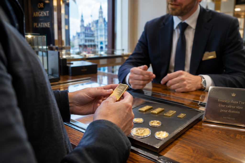 Les Belges privilégient les petits lingots et les pièces d’or pour protéger leur patrimoine Les Belges privilégient les petits lingots et les pièces d’or pour protéger leur patrimoine