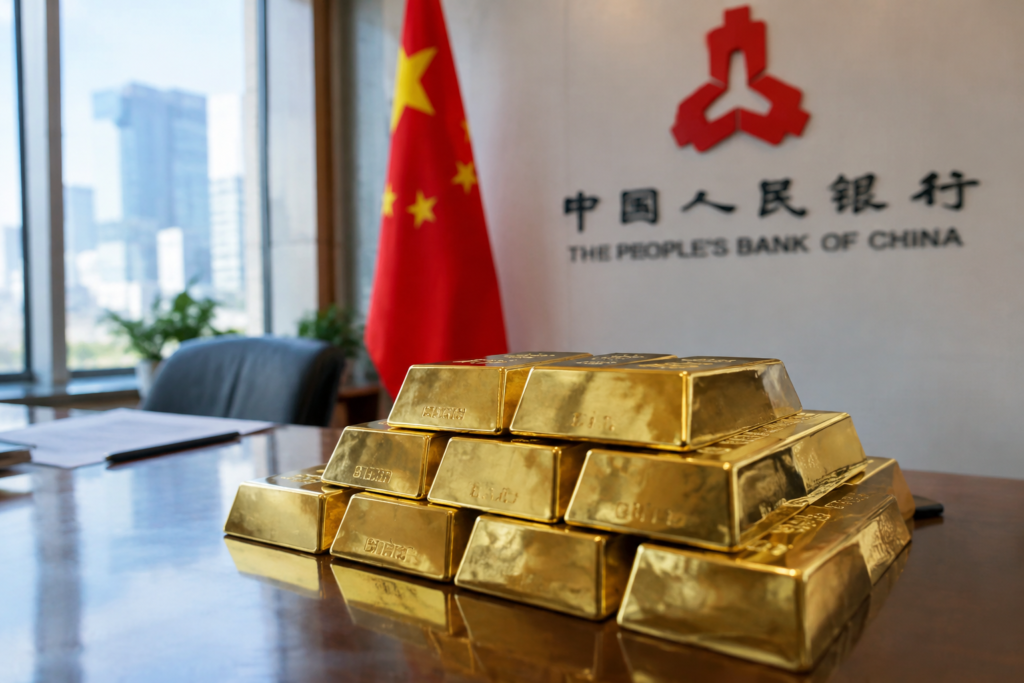 La Chine ajoute 20 tonnes d’or : pourquoi Pékin renforce ses réserves